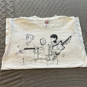 3 Stooges Fender Guitar Promo {1967} Tee Single Stitch USA ~ Large